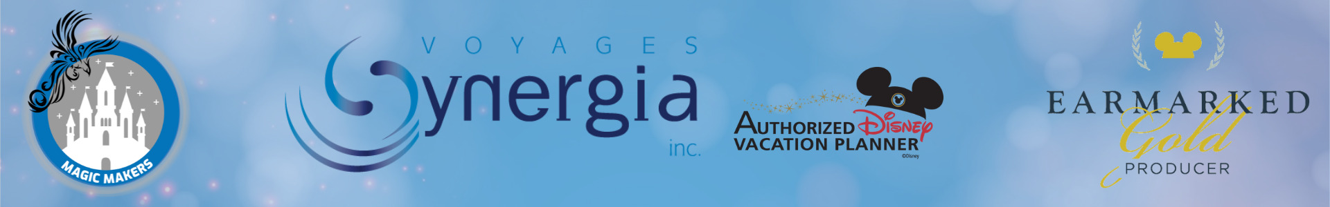 Voyages Synergia Magic Makers Authorized Disney Vacation Planner Earmarked Gold Producer Voyages Synergia Magic Makers Authorized Disney Vacation Planner Earmarked Gold Producer