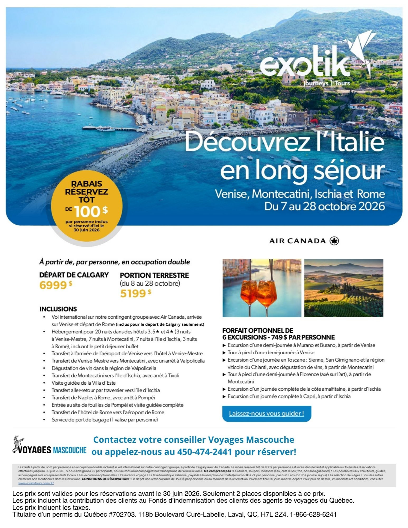 Promotion Exotik découvrez l