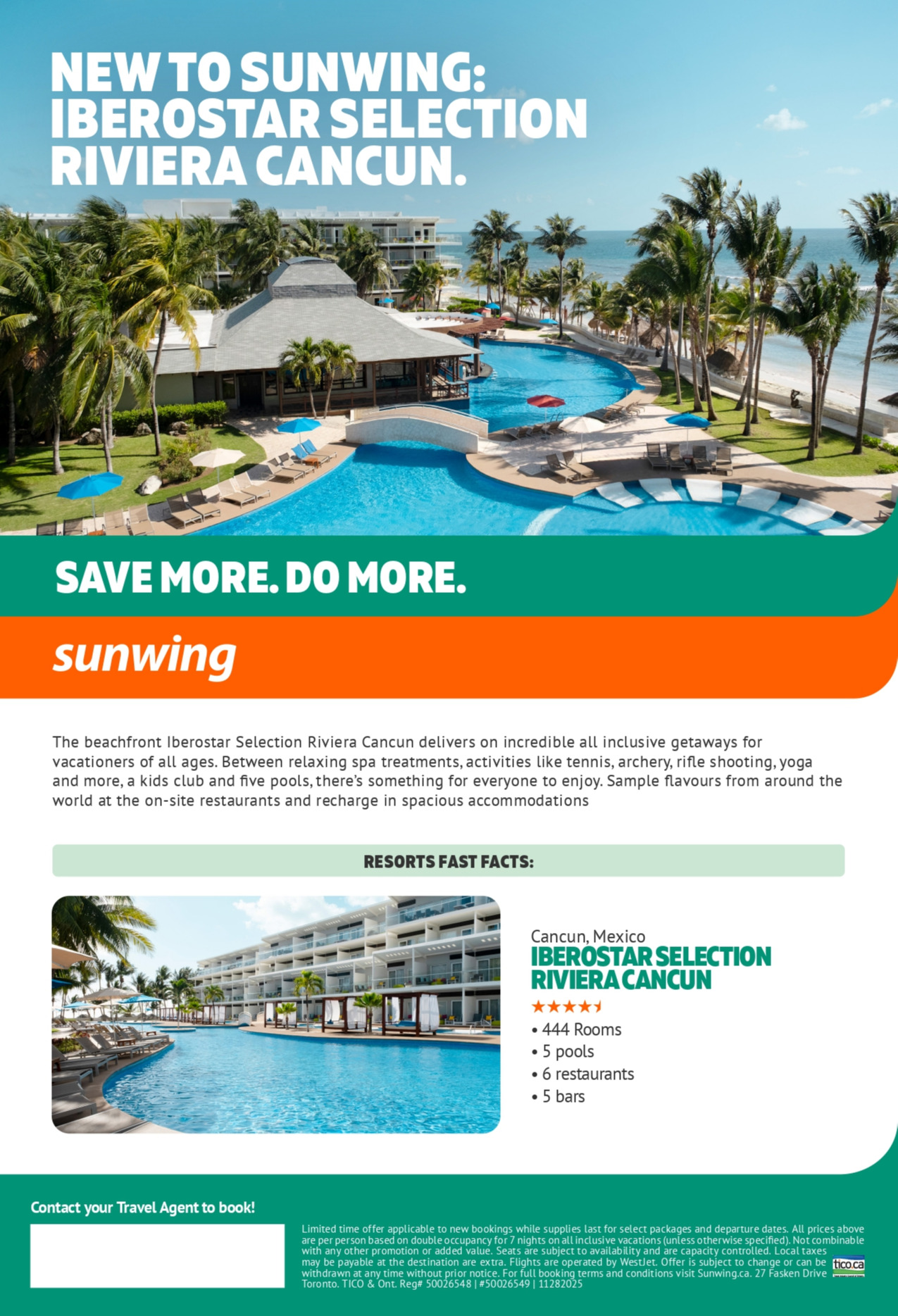 Sunwing Vacations Promotion Iberostar Selection Riviera Cancun with Voyages Aqua Terra Mascouche Sunwing Vacations Promotion Iberostar Selection Riviera Cancun with Voyages Aqua Terra Mascouche